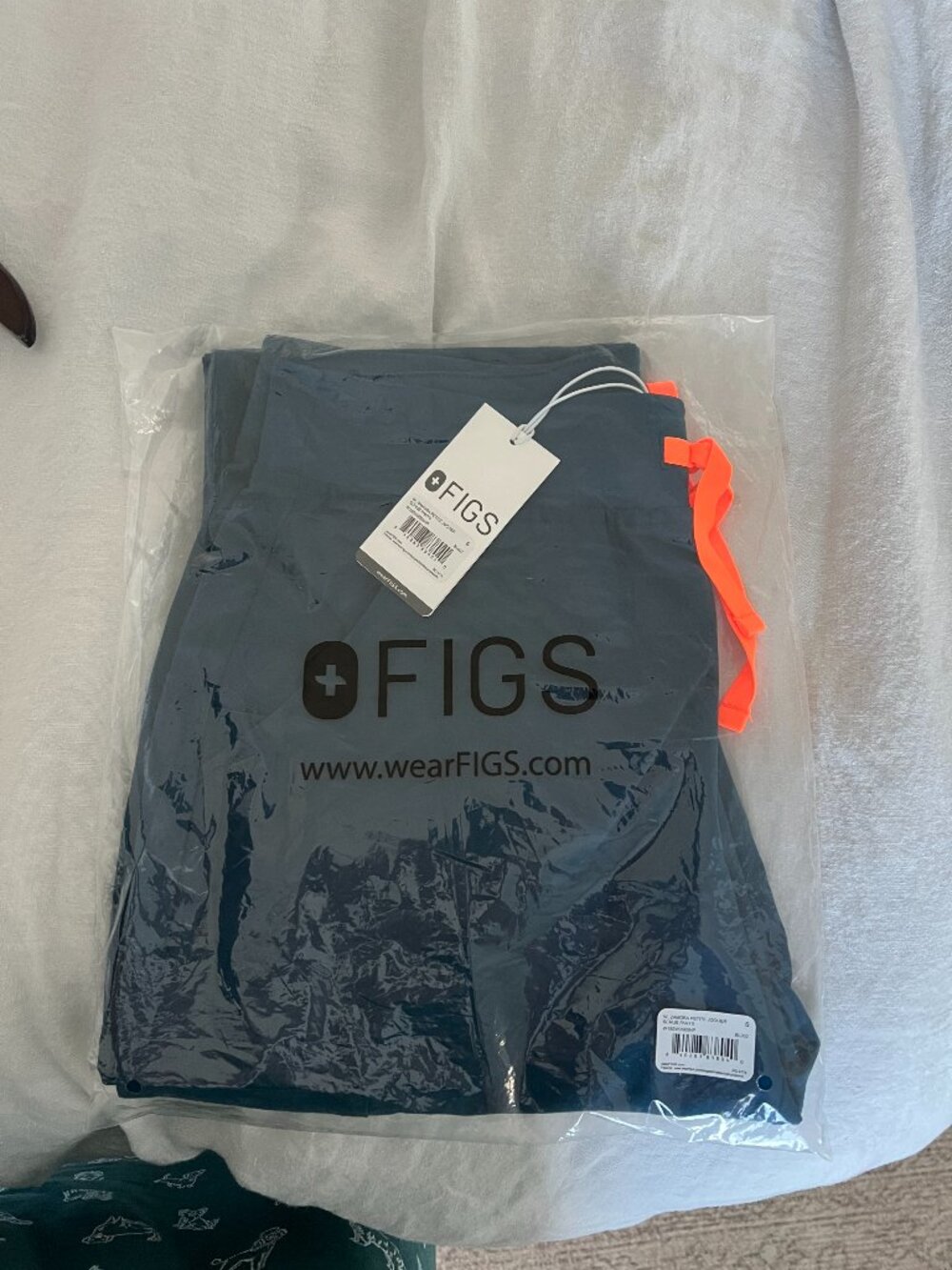 FIGS Deep Reef Zamora Petite Jogger Scrub Pants Small Petite NWT